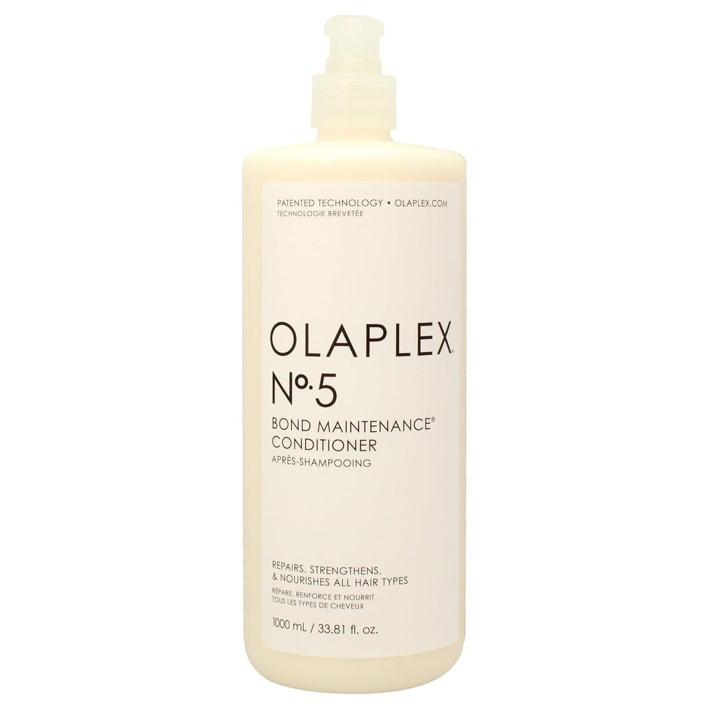 No. 5 Bond Maintenance Conditioner, Repairs, Strengthens, & Nourishes All Hair Types, Leaving Hair Feeling Soft & Adds Shine, 33.8 Fl Oz - WORLD TIME VISITS