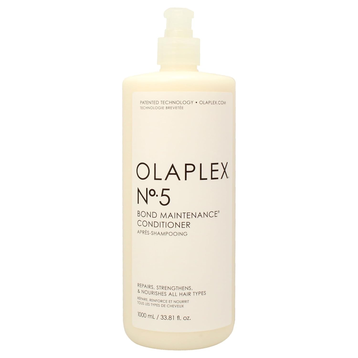 No. 5 Bond Maintenance Conditioner, Repairs, Strengthens, & Nourishes All Hair Types, Leaving Hair Feeling Soft & Adds Shine, 33.8 Fl Oz - WORLD TIME VISITS