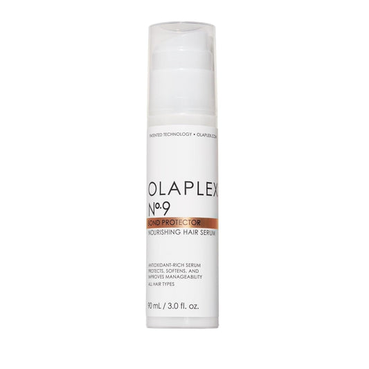No. 9 Bond Protector Nourishing Hair Serum, Heat Protectant, Softens & Weightlessly Nourishes, Reduces Tangle & Static, for All Hair Types, 3.0 Fl Oz - WORLD TIME VISITS