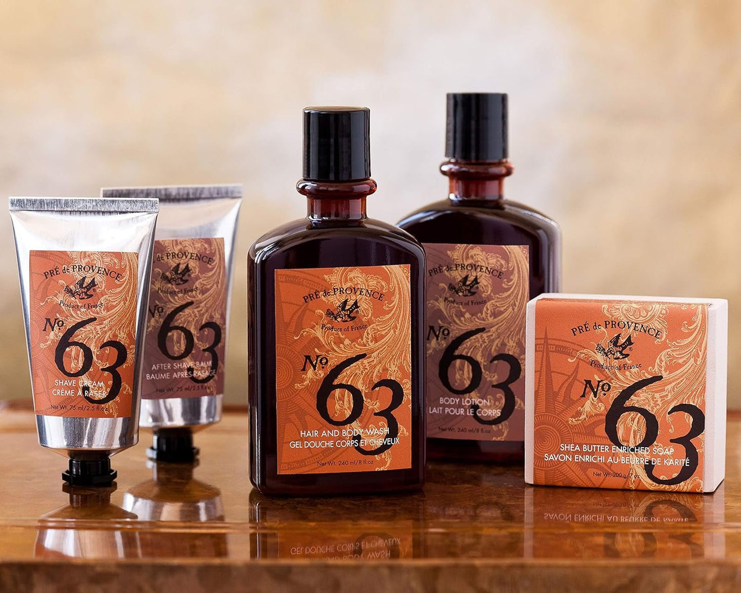 No.63 Men'S Collection, Shower Gel - WORLD TIME VISITS