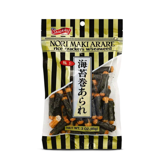 , Norimaki Arare Rice Crackers, 3 Ounce - WORLD TIME VISITS