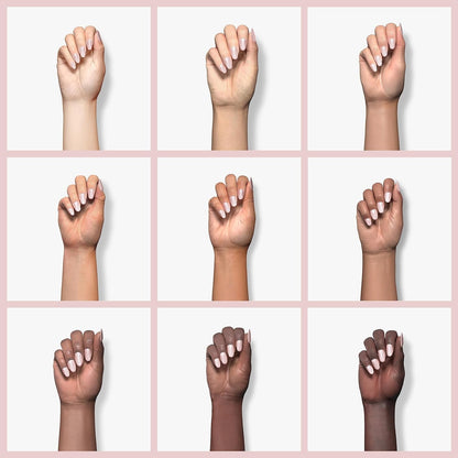 Nude Gel Polish Sheer Pink Silver Glitter Jelly Shimmery Nail Gel Polish Iridescent Sparkly Light Pink Soak off Translucent Natural Skin Tone Color 15Ml UV LED Cured French Manicure Homa Salon