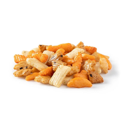 NUTS U.S. - Oriental Rice Crackers | No Artificial Colors | Crunchy | Natural | Packed in a Resealable Bag!!! (2 LBS) - WORLD TIME VISITS