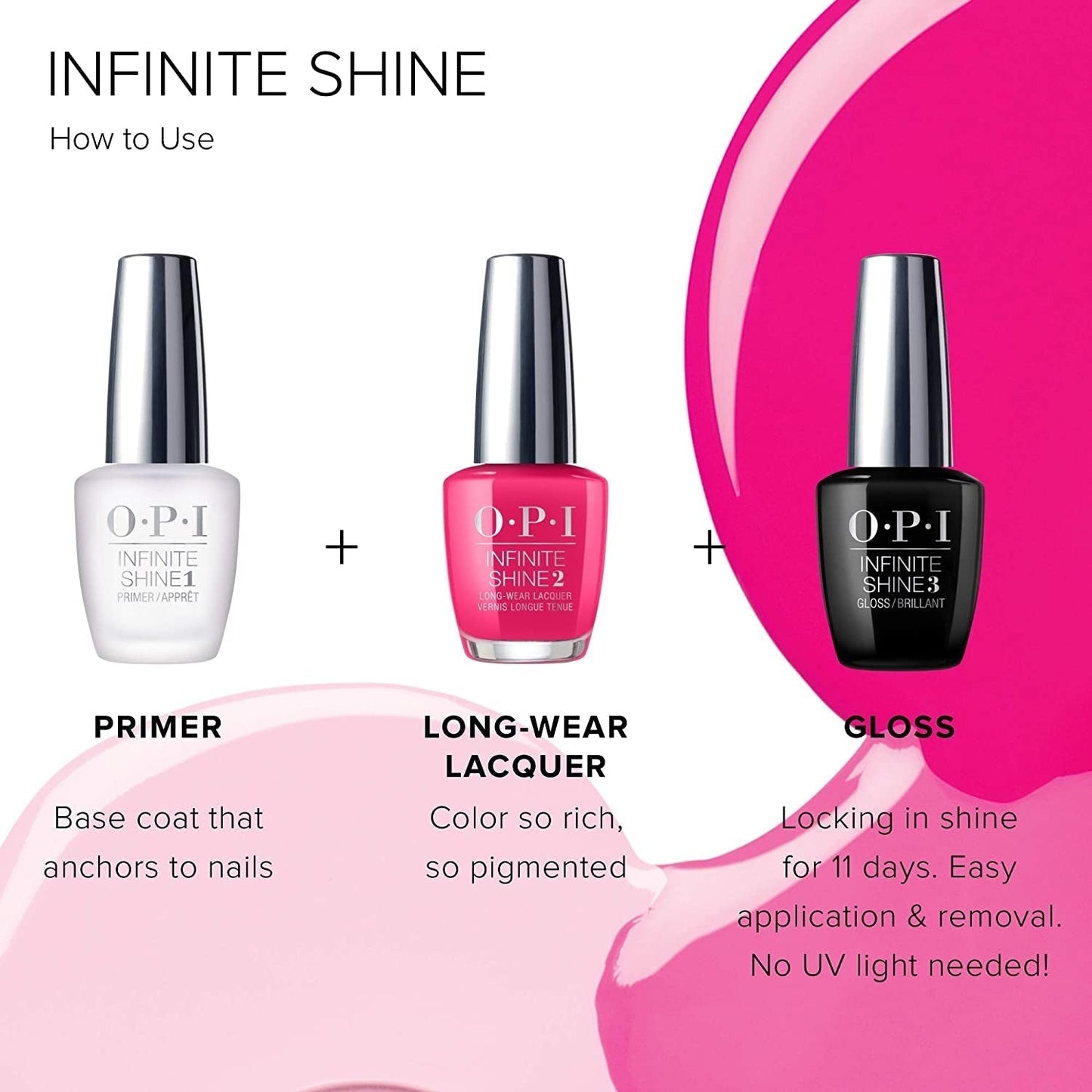 OPI Infinite Shine 2 Long-Wear Lacquer, Olive for Green, Green Long-Lasting Nail Polish, 0.5 Fl Oz