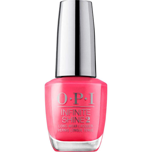 OPI Infinite Shine 2 Long - Wear Lacquer, Strawberry Margarita, Pink Long - Lasting Nail Polish, 0.5 Fl Oz - WORLD TIME VISITS