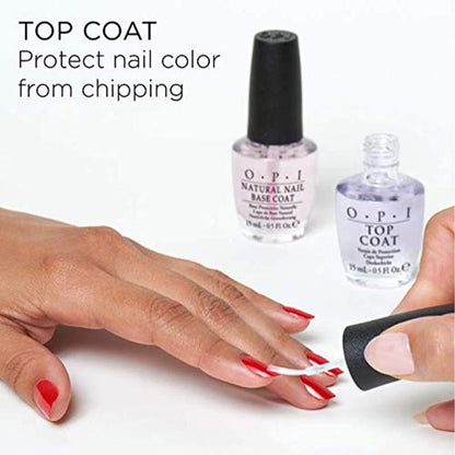 OPI Nail Polish Top Coats | High Shine | 0.5 Fl Oz
