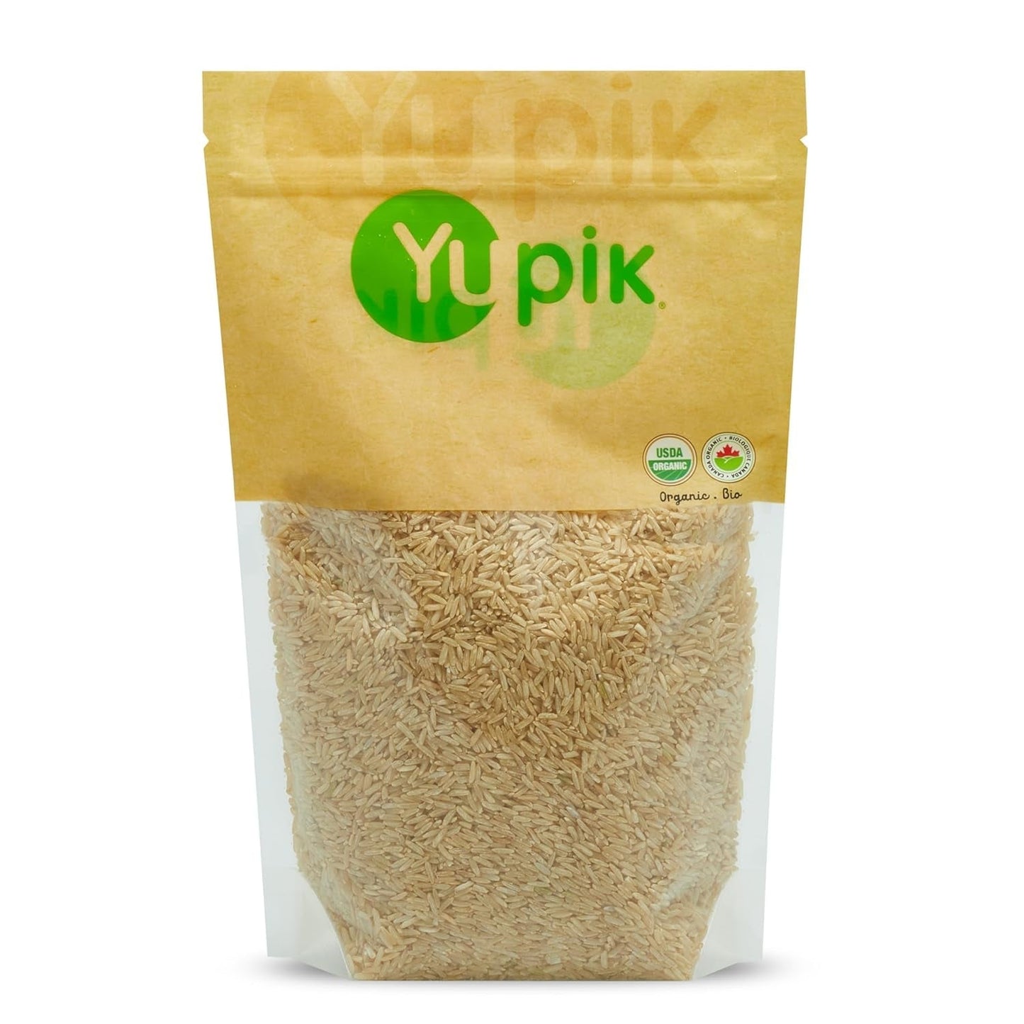 Organic Brown Rice, Long Grains, 2.2 Lb (35.2 Oz), Non - Gmo, Vegan, Gluten - Free, Kosher, Salt - Free, Source of Fiber & Iron, Easy Preparation, Ideal for Recipes, Side Dishes, Salads & More - WORLD TIME VISITS