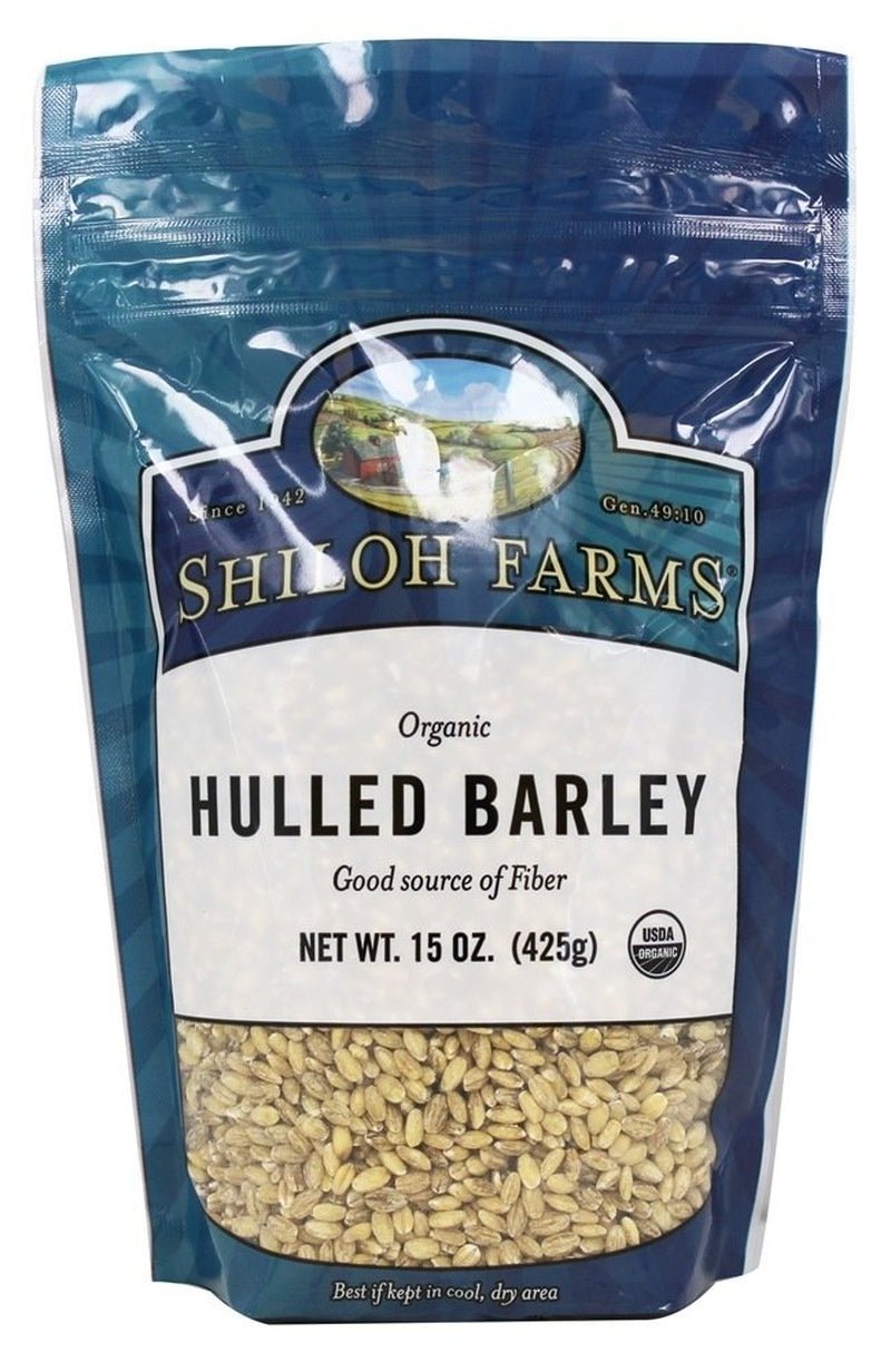 Organic Hulled Barley Grain from - 15 Oz Pouch - WORLD TIME VISITS