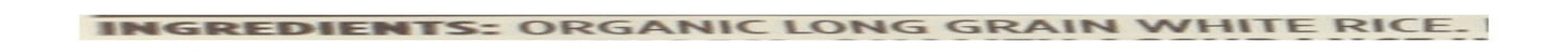 , Organic Long Grain White Rice, 32 Ounce