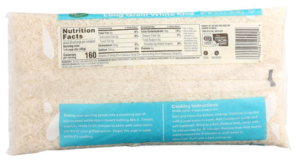 , Organic Long Grain White Rice, 32 Ounce - WORLD TIME VISITS