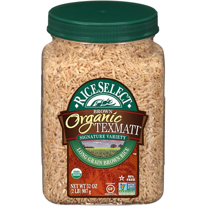 Organic Texmati Brown Rice, 2 Pound (Pack of 4) (905618) - WORLD TIME VISITS