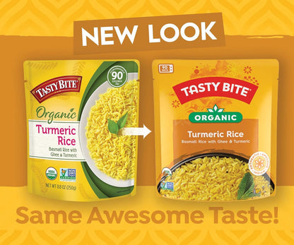Organic Turmeric Rice, 8.8 OZ - WORLD TIME VISITS