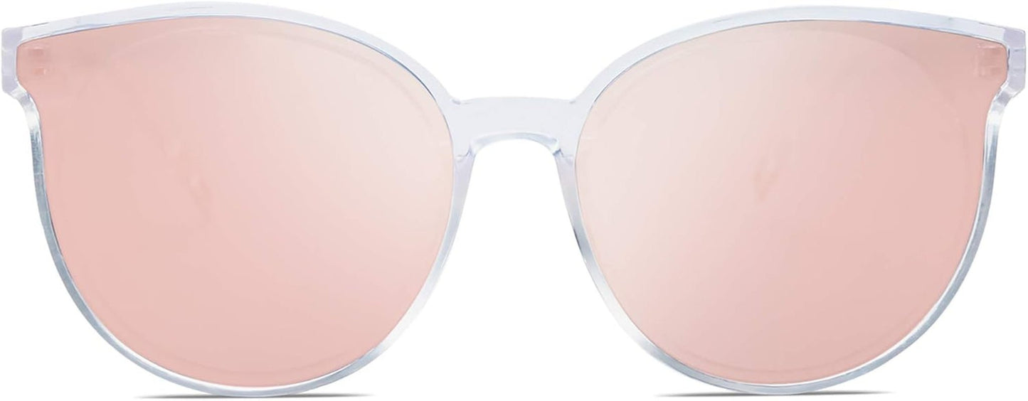 Oversized round Sunglasses for Women and Men - WORLD TIME VISITS