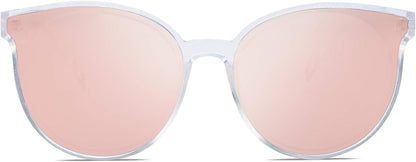 Oversized round Sunglasses for Women and Men - WORLD TIME VISITS