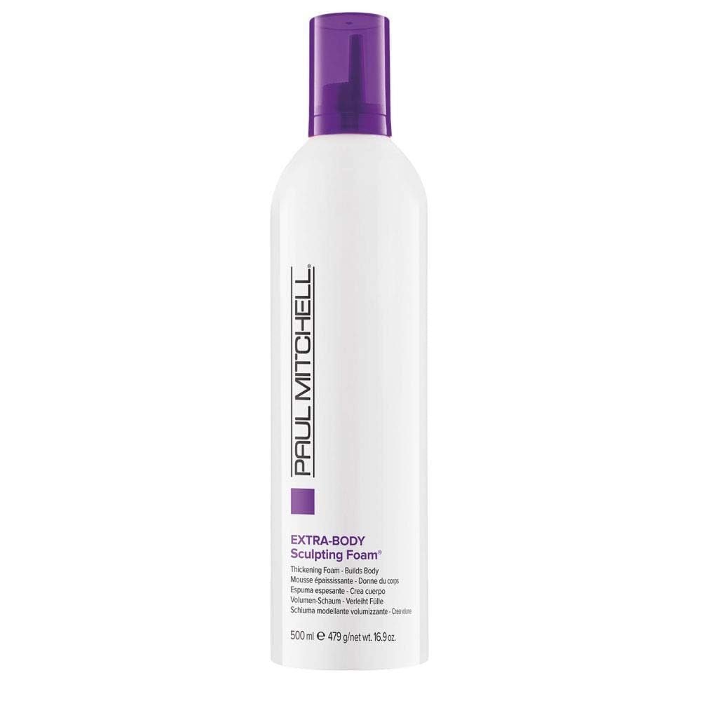 Paul Mitchell Extra - Body Sculpting Foam, Thickens + Builds Body, for Fine Hair - WORLD TIME VISITS