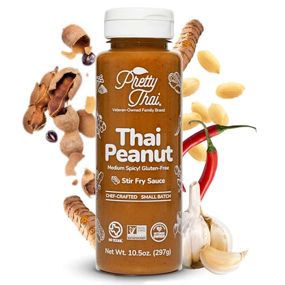 Peanut Sauce, Gluten Free Certified Non - Gmo Vegan Authentic Stir Fry, Dressing, Rice Seasoning, Condiment & Dipping Sauce, 100% Natural - WORLD TIME VISITS