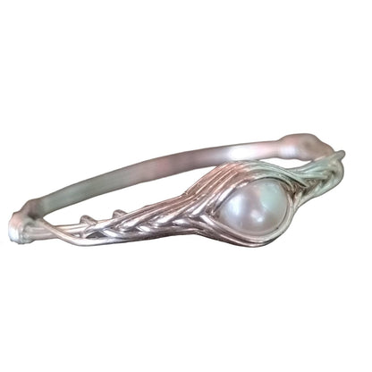 Pearl Rings for Women Sterling Silver Handmade by (8) - WORLD TIME VISITS