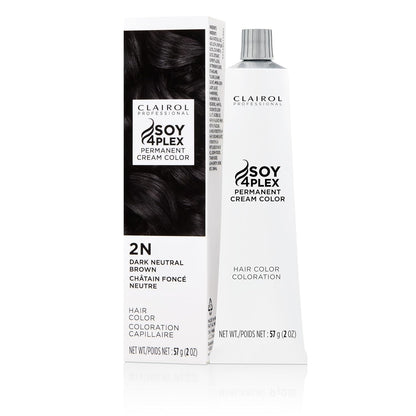 Permanent Crème Hair Color, Dark Hair Dye for Fade Resistant Gray Coverage, 2 Oz | Packaging May Vary - WORLD TIME VISITS