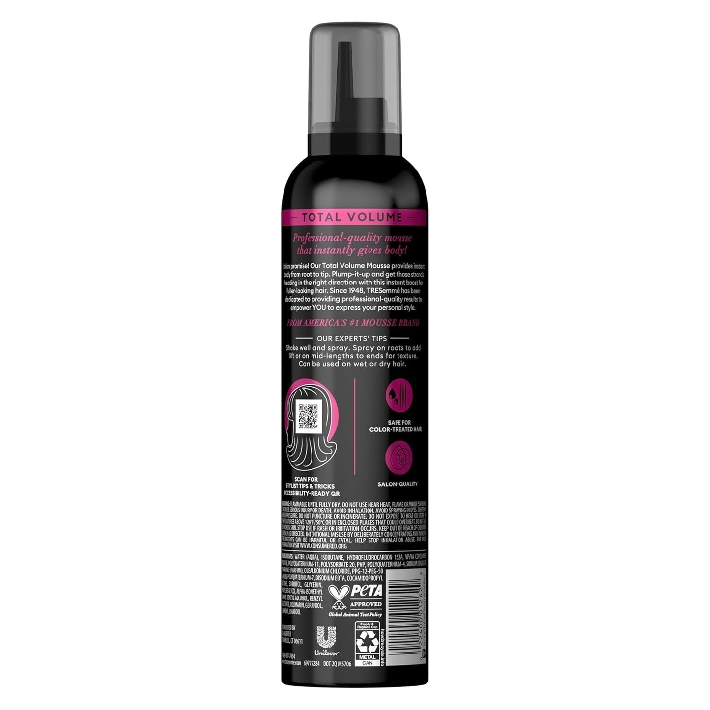 Plumping Mousse Amplified Volume for 24H Lift and Body with Pro Lock Technology 10.5 Fl Oz - WORLD TIME VISITS