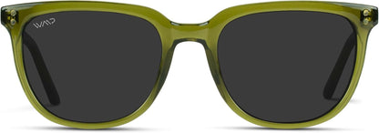 Polarized Classic Retro Flat Square Unisex Sunglasses - WORLD TIME VISITS