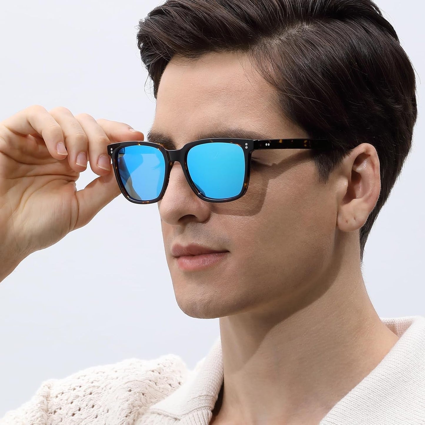 Polarized Men'S Sunglasses UV400 Protection for Driving Fishing Hiking Golf Outdoor Sport Glasses - WORLD TIME VISITS