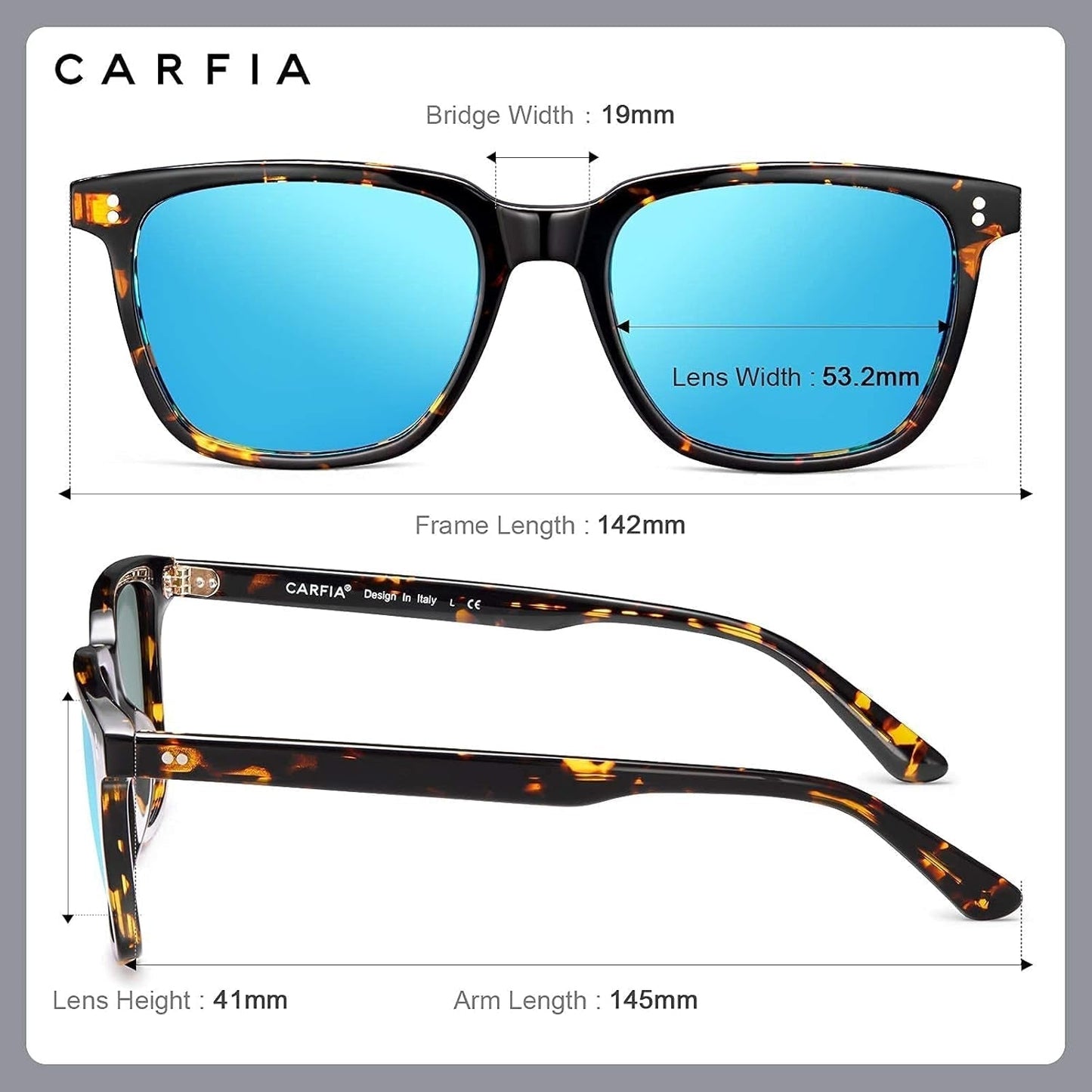 Polarized Men'S Sunglasses UV400 Protection for Driving Fishing Hiking Golf Outdoor Sport Glasses