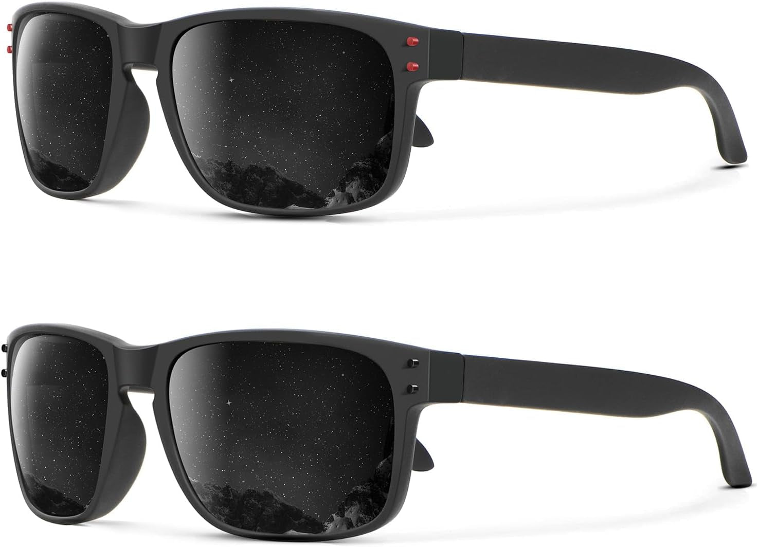 Polarized Sunglasses for Men and Women Vintage Style Sun Glasses for Fishing Running Driving with UV Protection - WORLD TIME VISITS