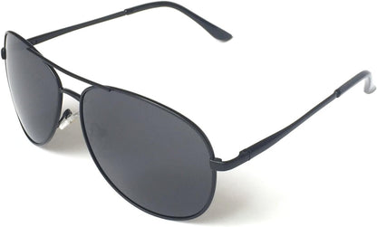 Premium Military Style Classic Aviator Sunglasses, Polarized, 100% UV Protection for Men Women - WORLD TIME VISITS