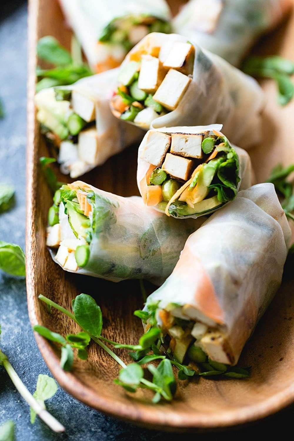 Premium Spring Roll Wrapper, Fresh Rice Paper, Spring Roll Wrappers (16Cm)
