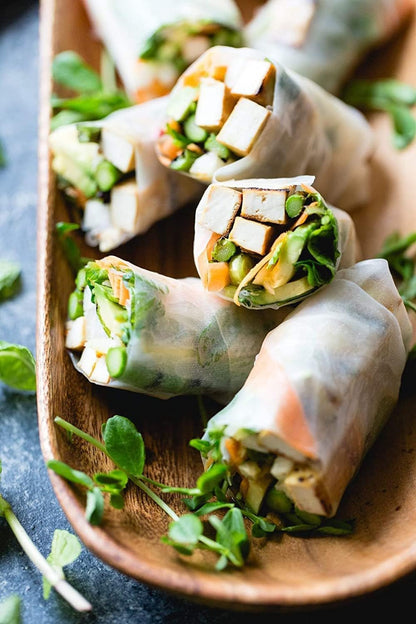 Premium Spring Roll Wrapper, Fresh Rice Paper, Spring Roll Wrappers (16Cm)