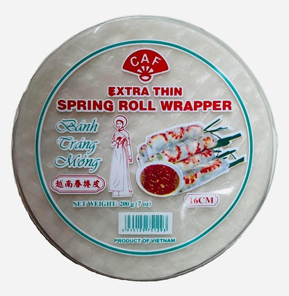 Premium Spring Roll Wrapper, Fresh Rice Paper, Spring Roll Wrappers (16Cm) - WORLD TIME VISITS
