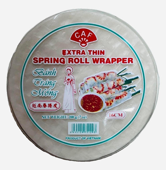 Premium Spring Roll Wrapper, Fresh Rice Paper, Spring Roll Wrappers (16Cm) - WORLD TIME VISITS