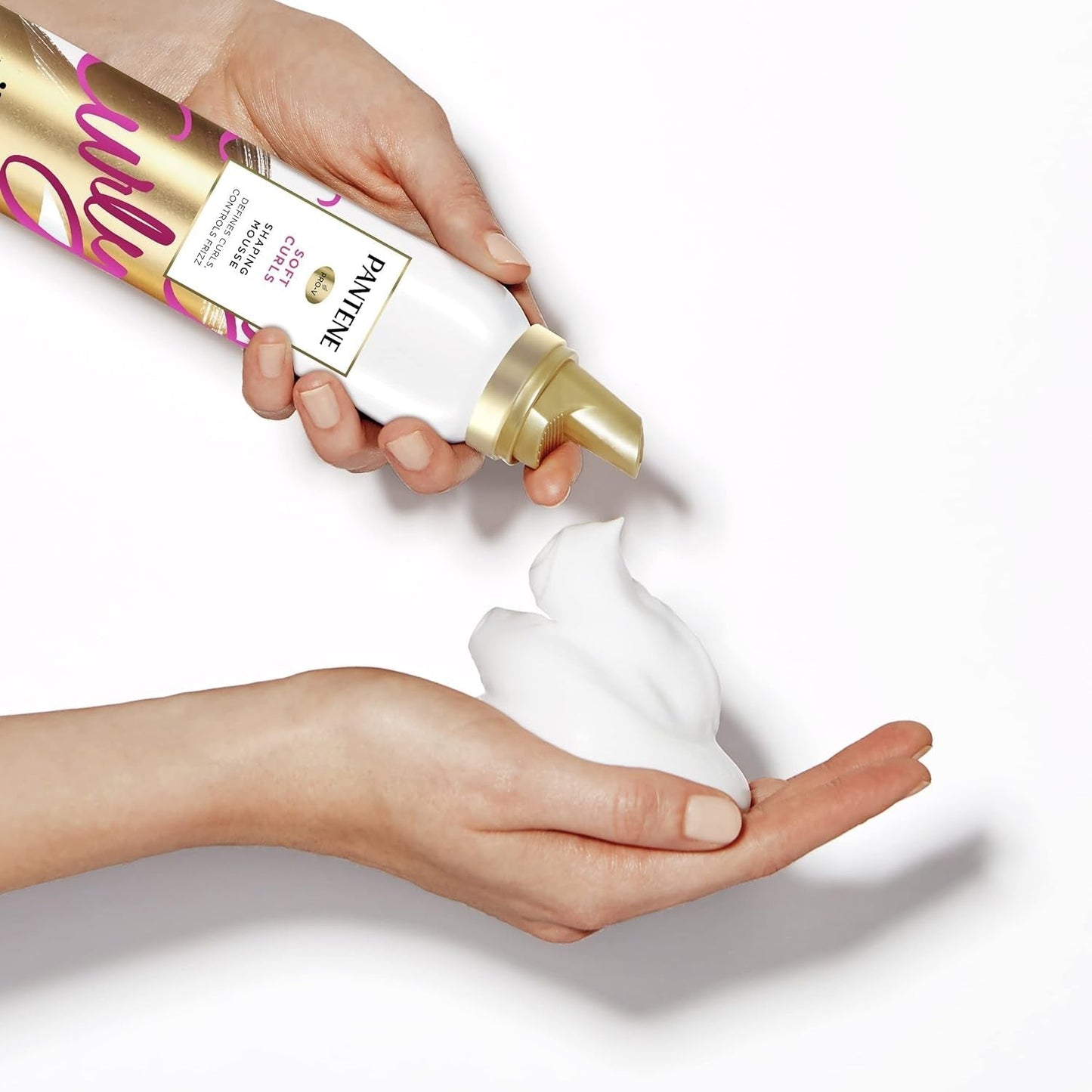 Pro-V Curl Mousse to Tame Frizz for Soft, Touchable Curls, 6.6 Oz