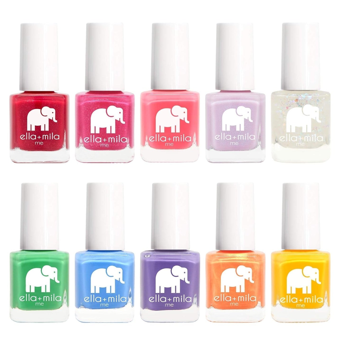 Professional Nail Polish Set - Quick Dry Nail Polish - Long - Lasting & Chip Resistant Nail Polish Kit (Me Collection - 10 Pack - 0.24 Fl Oz Each) - WORLD TIME VISITS