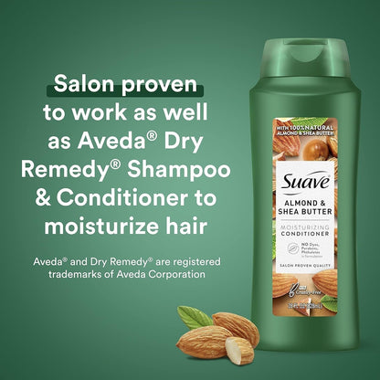 Professionals Moisturizing Conditioner for Dry Hair Almond and Shea Butter Paraben-Free and Dye-Free Deep Hair 28 Oz