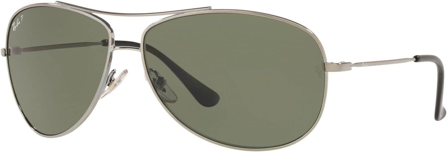 RB3293 Metal Aviator Sunglasses - WORLD TIME VISITS