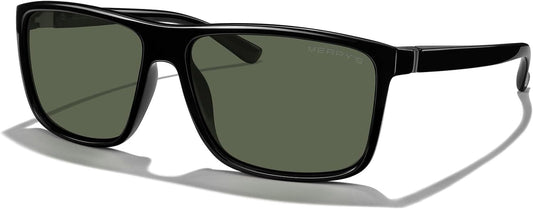 Rectangular Polarized Sports Sunglasses for Men Women Cycling Driving Fishing UV400 Protection S8225 - WORLD TIME VISITS