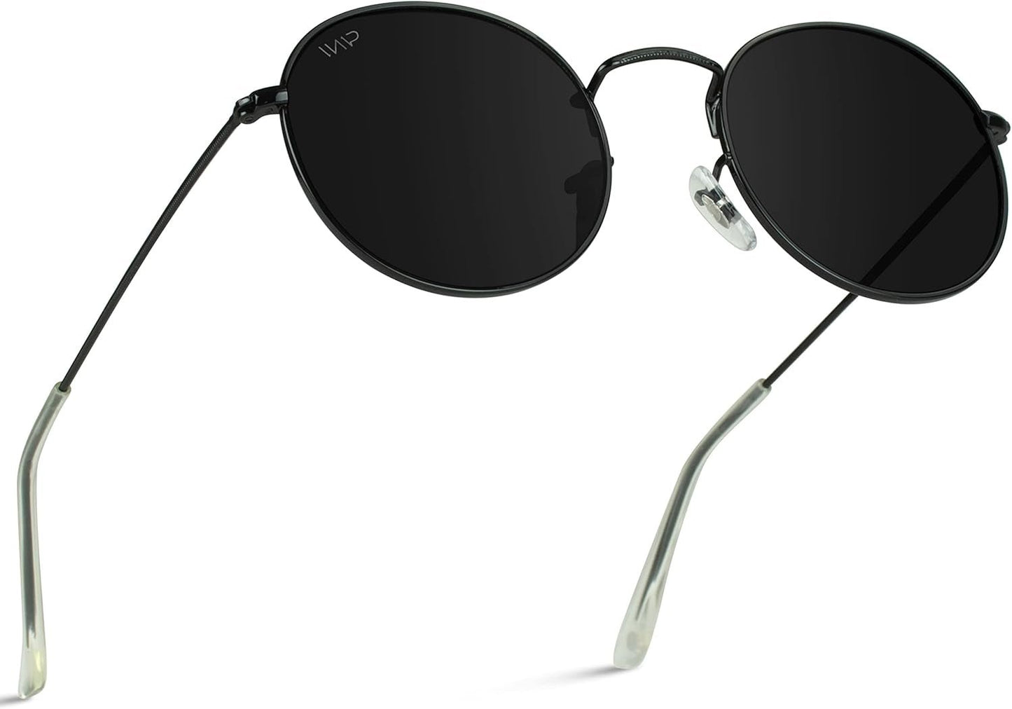 ' - Reflective Lens round Trendy Sunglasses - WORLD TIME VISITS