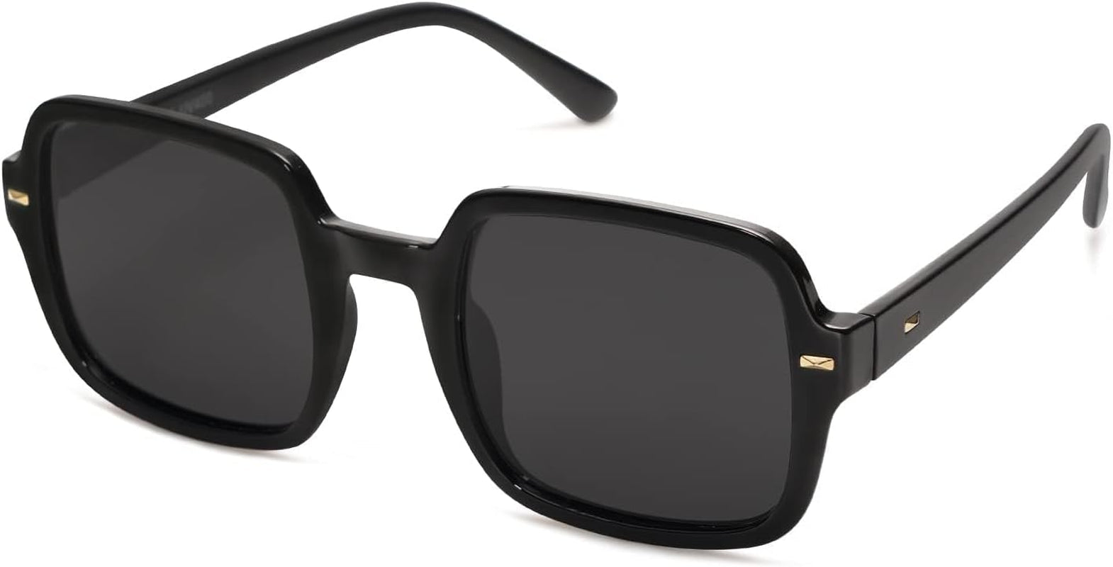 Retro Square Polarized Sunglasses for Women Men Classic Trendy Sunnies SJ2226 - WORLD TIME VISITS