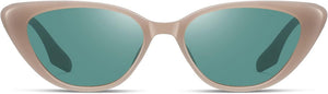 Retro Vintage Narrow Cat Eye Sunglasses for Women 90S Small Chic Style Trendy Sunnies UV400 Protection FZN7514