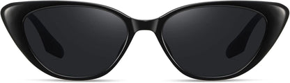 Retro Vintage Narrow Cat Eye Sunglasses for Women 90S Small Chic Style Trendy Sunnies UV400 Protection FZN7514 - WORLD TIME VISITS