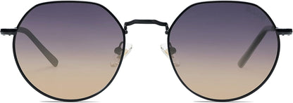 round Polygon Polarized Sunglasses for Women Men Retro Classic Vintage Panto Shades SJ1157