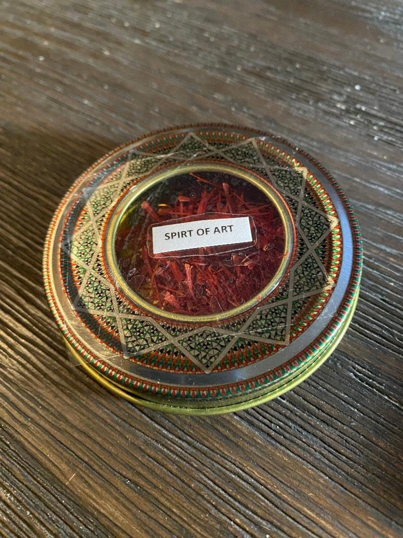 SAFFRON - (10 Grams/0.35 Ounce) Spanish Saffron - Super Negin Grade A+ Saffron Threads - Pure All Red Saffron Spice for Culinary Use as Golden Milk, Paella, Risotto, Bomba Rice, Saffron Tea - WORLD TIME VISITS