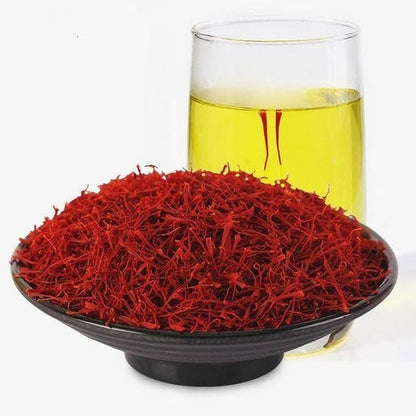 SAFFRON - (30 Grams/1.06 Ounce) Spanish Saffron - Super Negin Grade A+ Saffron Threads - Pure All Red Saffron Spice for Culinary Use as Golden Milk, Paella, Risotto, Bomba Rice, Saffron Tea - WORLD TIME VISITS