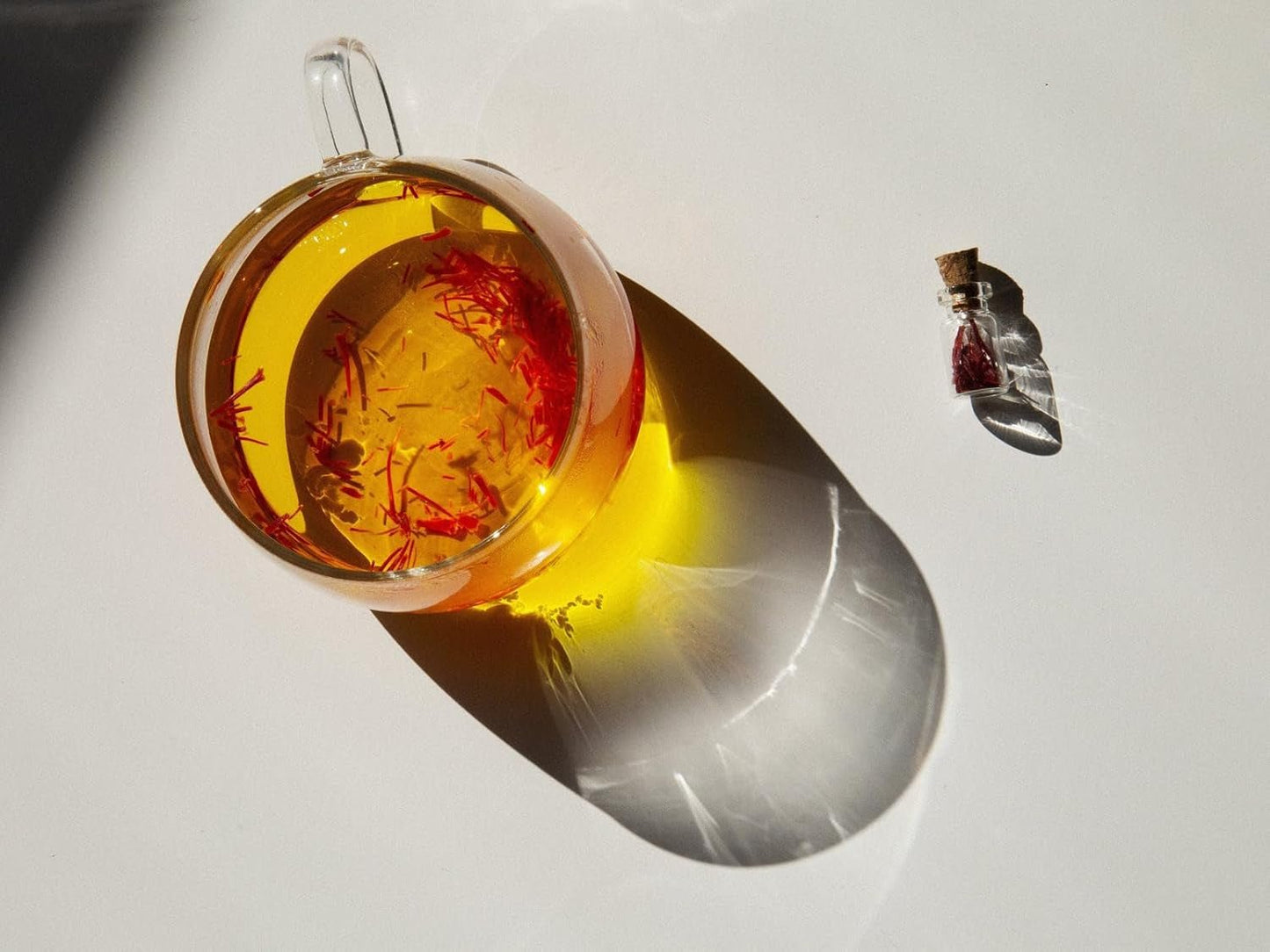 SAFFRON - A+ 级优质纯有机西班牙藏红花，用于烹饪和饮用的藏红花丝，100% 纯正世界上最好的藏红花，（15 克 | 0.53 盎司） - WORLD TIME VISITS