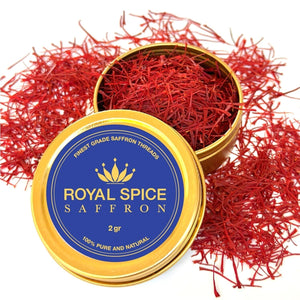 Saffron, Finest Pure Premium Saffron Threads. for Rice, Tea, Paella, Desserts, and All Culinary Delights.