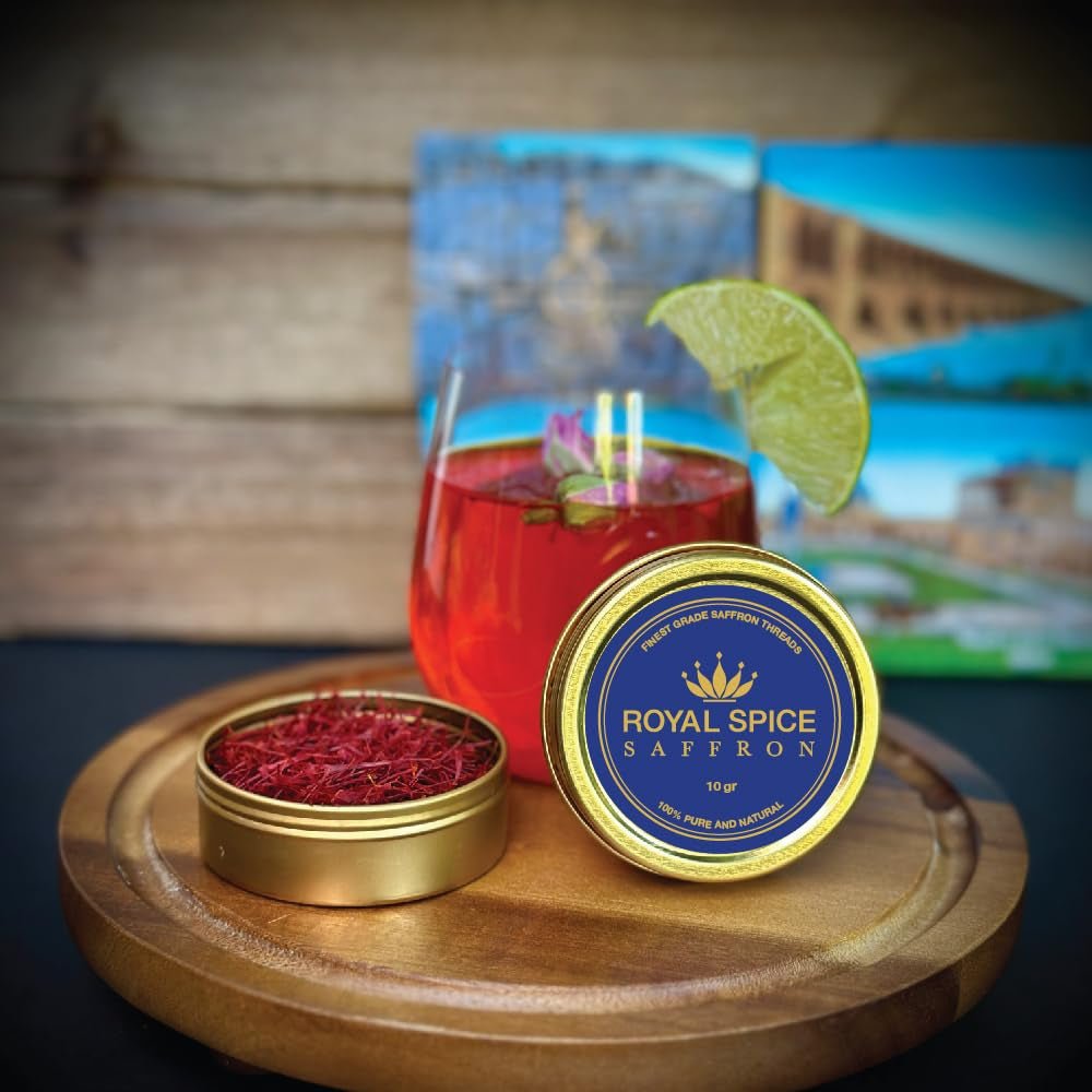 Saffron, Finest Pure Premium Saffron Threads. for Rice, Tea, Paella, Desserts, and All Culinary Delights.