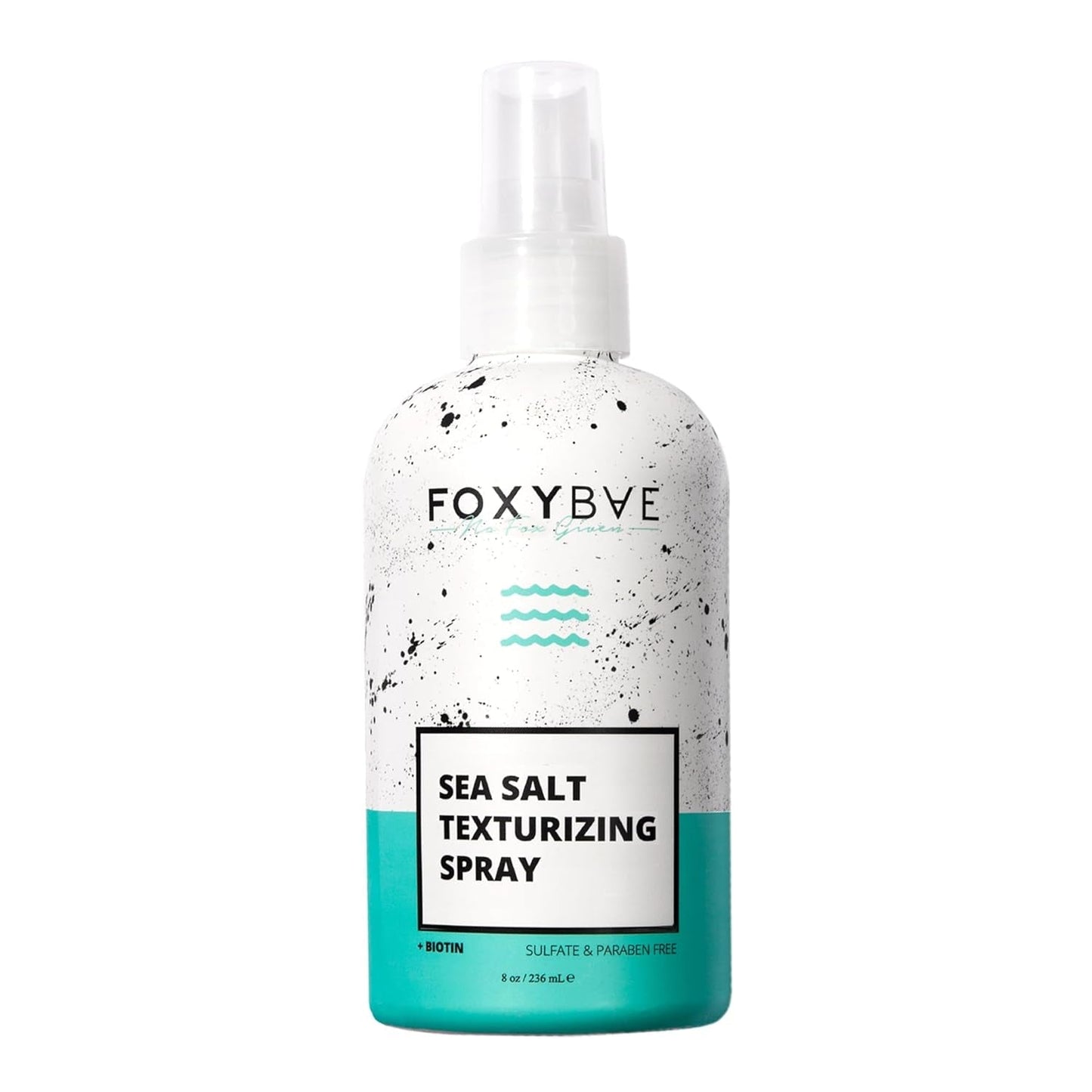 Sea Salt Spray for Hair - with Biotin - Texture, Texturizing, Volumizing, Thickening - for Men & Women - 8 Fl Oz - WORLD TIME VISITS