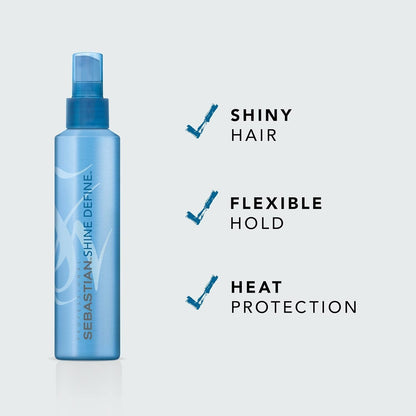 SEBASTIAN Shine Define Flexible Hold Hair Spray, 6.7 Ounce - WORLD TIME VISITS