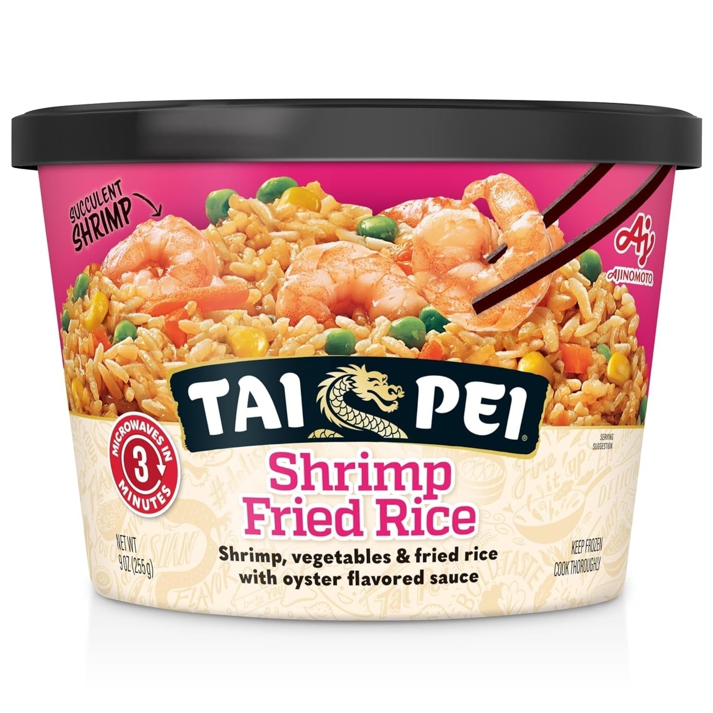 Shrimp Fried Rice, 9 Ounce, Frozen - WORLD TIME VISITS